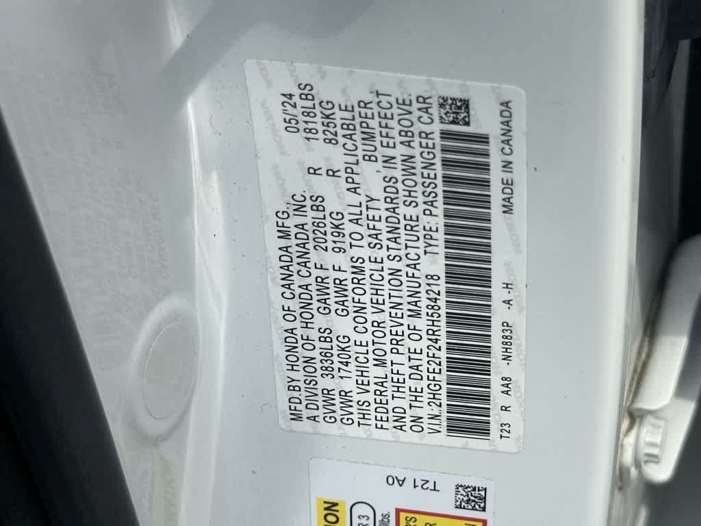 Used 2024 Honda Civic LX image 25