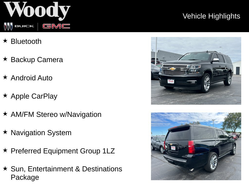 Certified 2020 Chevrolet Suburban Premier w/ Premier Plus Edition AWD/4WD image 3