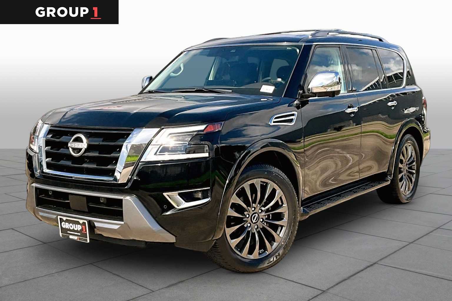 Certified 2023 Nissan Armada Platinum w/ Captain's Chairs Package