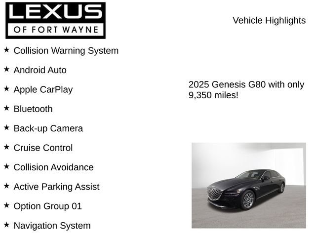 Used 2025 Genesis G80 2.5T image 7