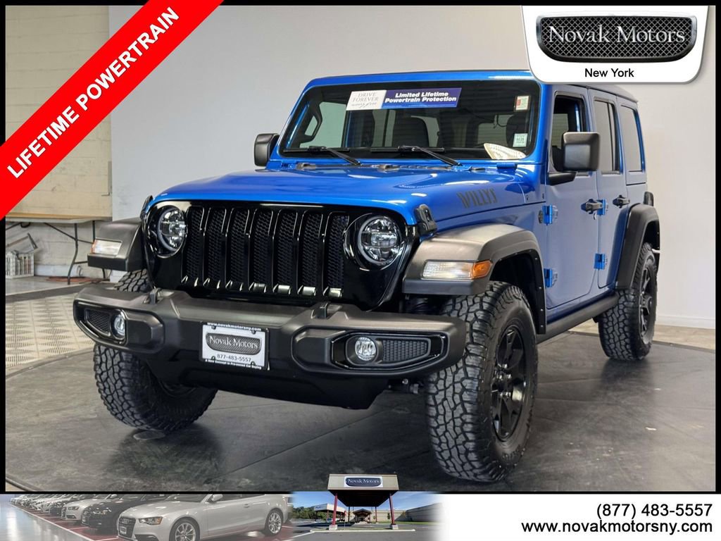 Used 2022 Jeep Wrangler Unlimited Sport AWD/4WD image 4