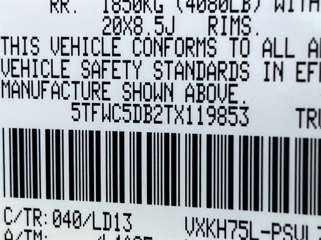 New 2026 Toyota Tundra Limited image 32