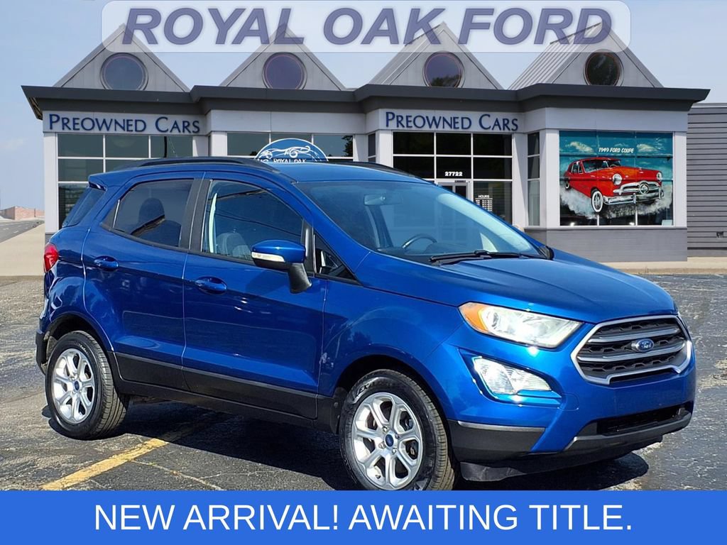 Certified 2019 Ford EcoSport SE FWD image 1