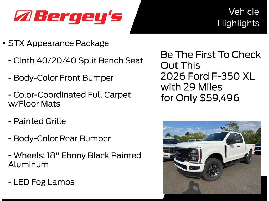 New 2026 Ford F350 XL image 5