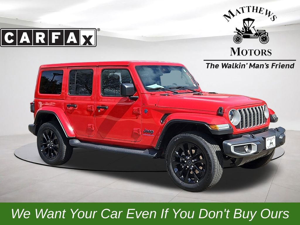 Used 2025 Jeep Wrangler Unlimited Sahara image 1