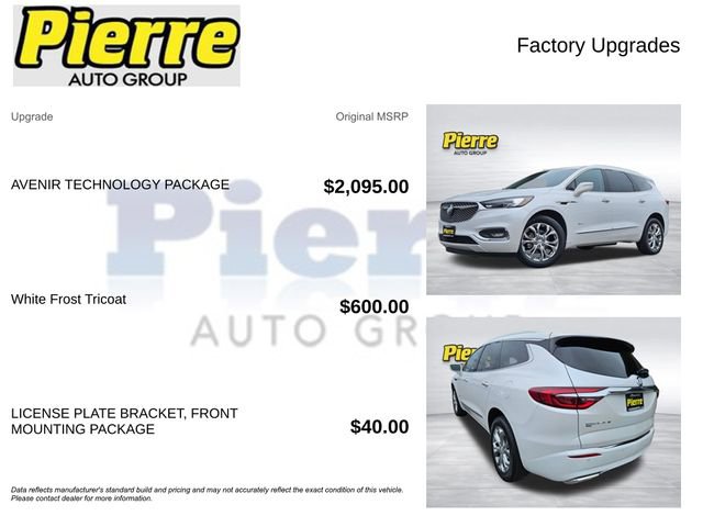 Used 2020 Buick Enclave Avenir w/ Avenir Technology Package AWD/4WD image 14