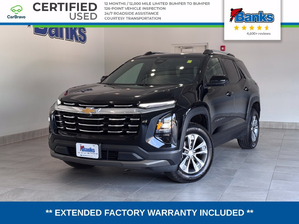 Certified 2025 Chevrolet Equinox LT w/ Convenience Package II AWD/4WD image 1