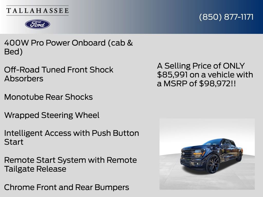 New 2026 Ford F150 XLT w/ Equipment Group 302A MID image 66