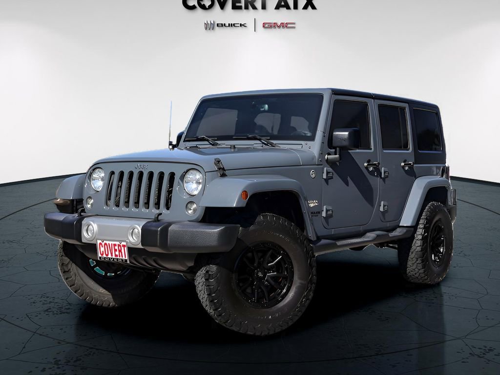 Used 2015 Jeep Wrangler Unlimited Sahara w/ Connectivity Group AWD/4WD video 1