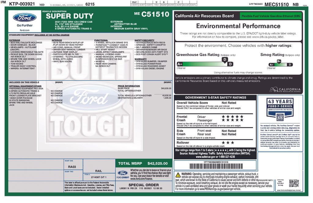 Certified 2021 Ford F250 XL image 30