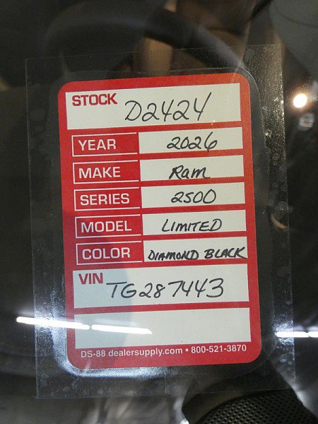 New 2026 RAM 2500 Limited image 37