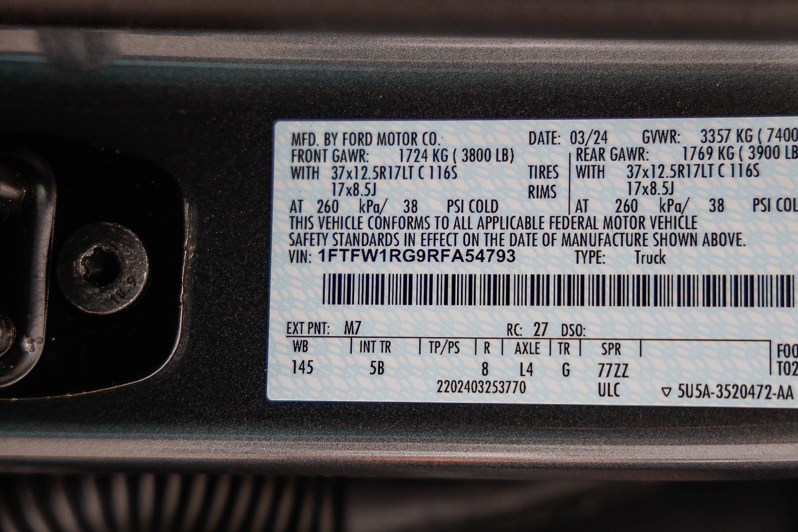 Used 2024 Ford F150 Raptor image 29