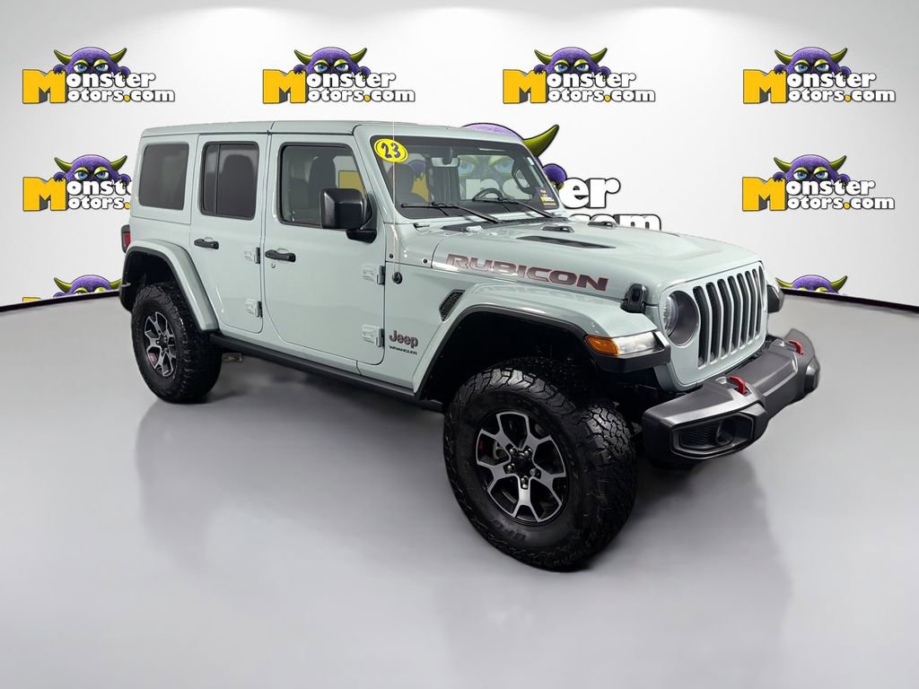Used 2023 Jeep Wrangler Unlimited Rubicon w/ Cold Weather Group AWD/4WD image 3