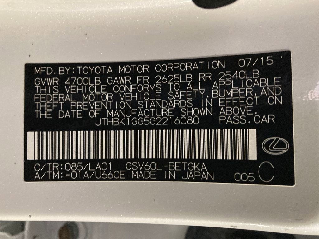 Used 2016 Lexus ES 350 350 w/ Navigation System Package image 29