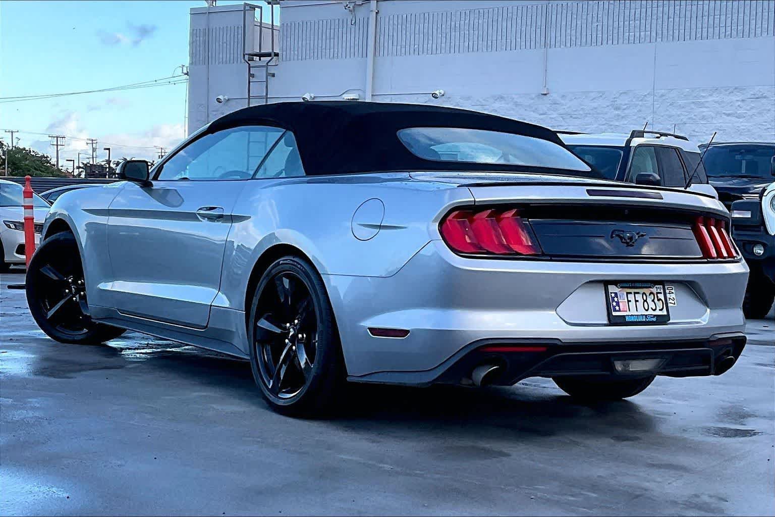 Certified 2023 Ford Mustang Convertible w/ Mustang Nite Pony Package RWD image 4