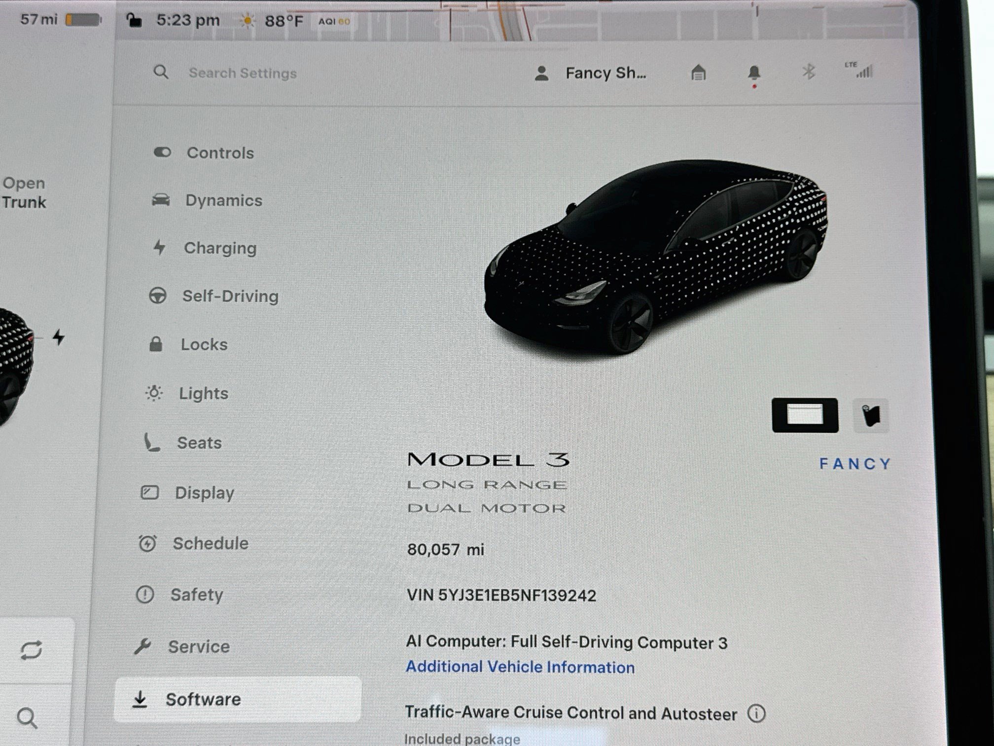 Used 2022 Tesla Model 3 Long Range AWD/4WD image 8