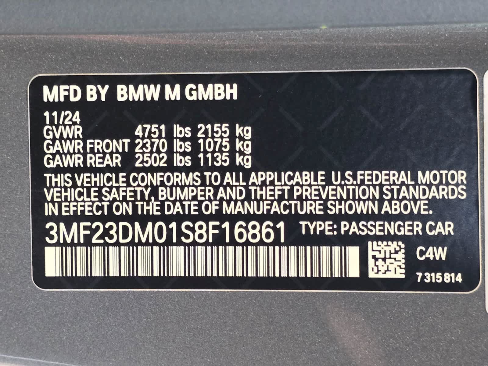 Used 2025 BMW M2 w/ Lighting Package RWD image 31