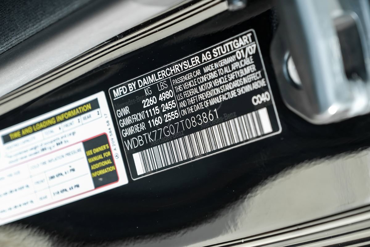 Used 2007 Mercedes-Benz CLK 63 AMG Cabriolet image 53