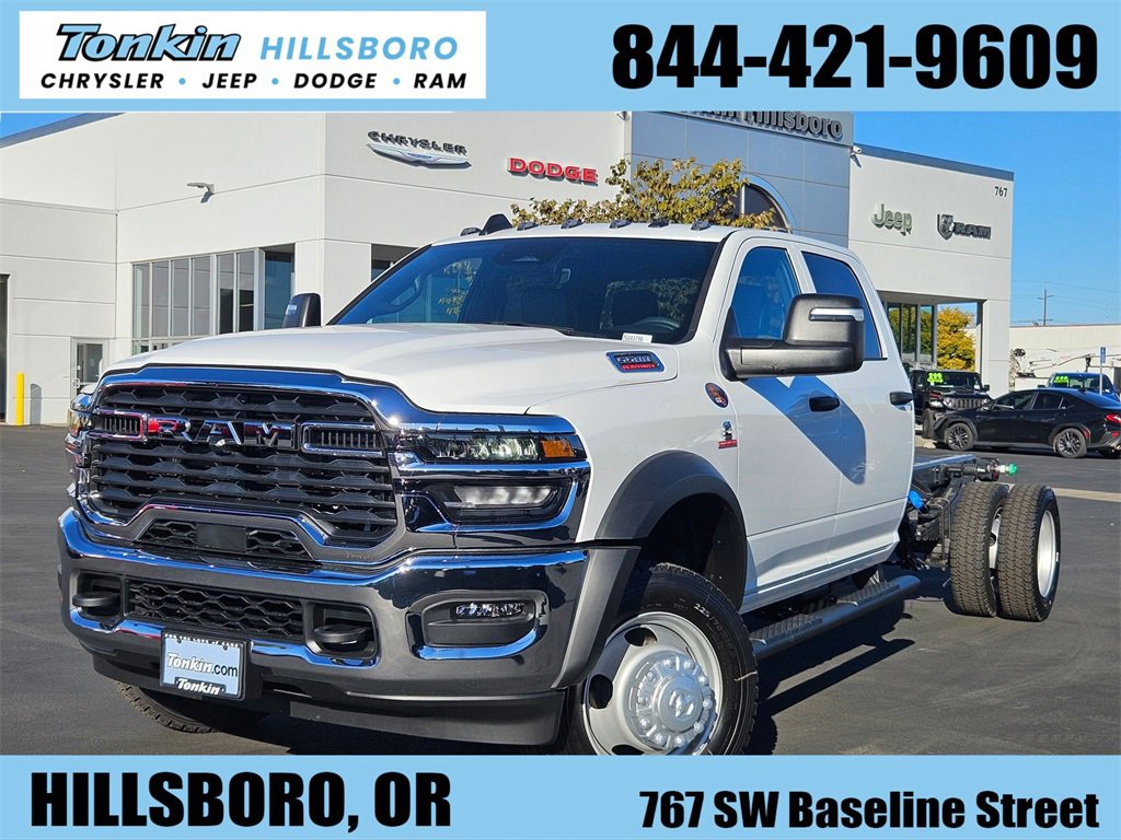 New 2026 RAM 5500 Tradesman w/ Chrome Appearance Group