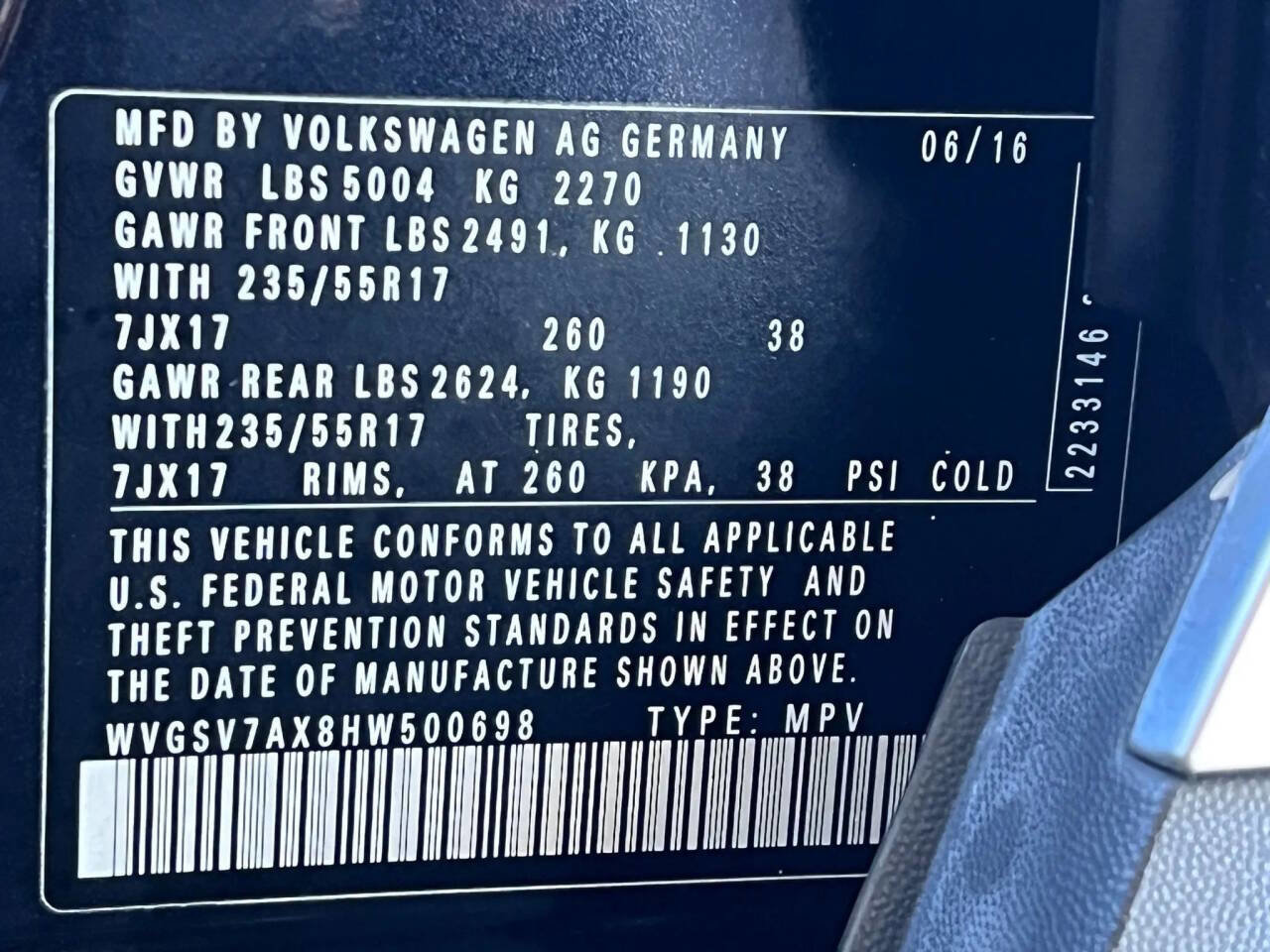 Used 2017 Volkswagen Tiguan Wolfsburg Edition image 37