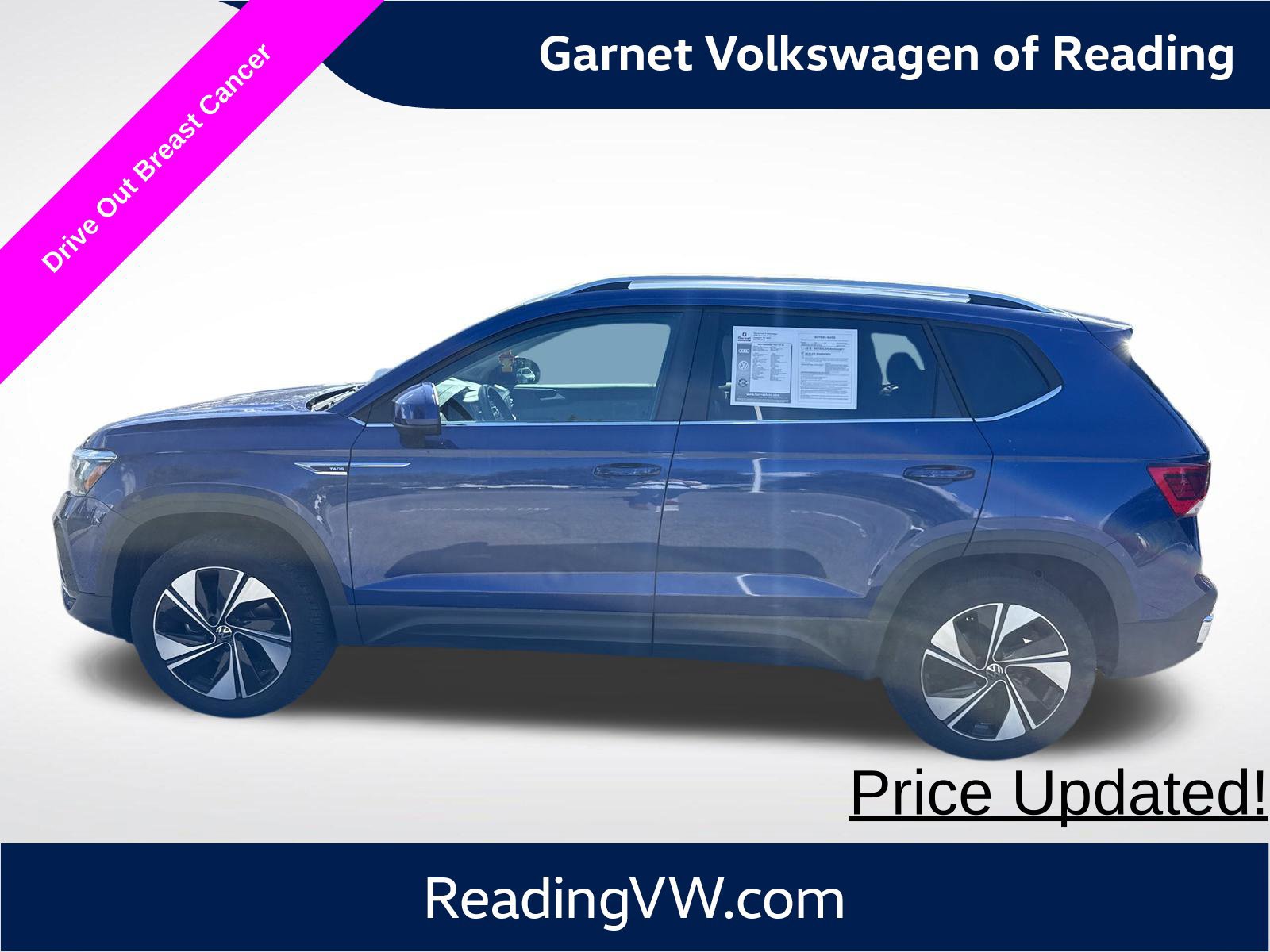 Used 2024 Volkswagen Taos SE AWD/4WD image 2
