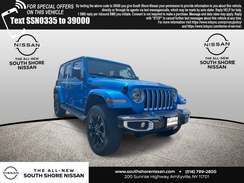 Used 2023 Jeep Wrangler Unlimited Sahara w/ Cold Weather Group