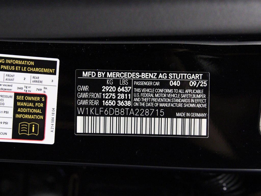 New 2026 Mercedes-Benz E 53 AMG e 4MATIC Sedan image 19