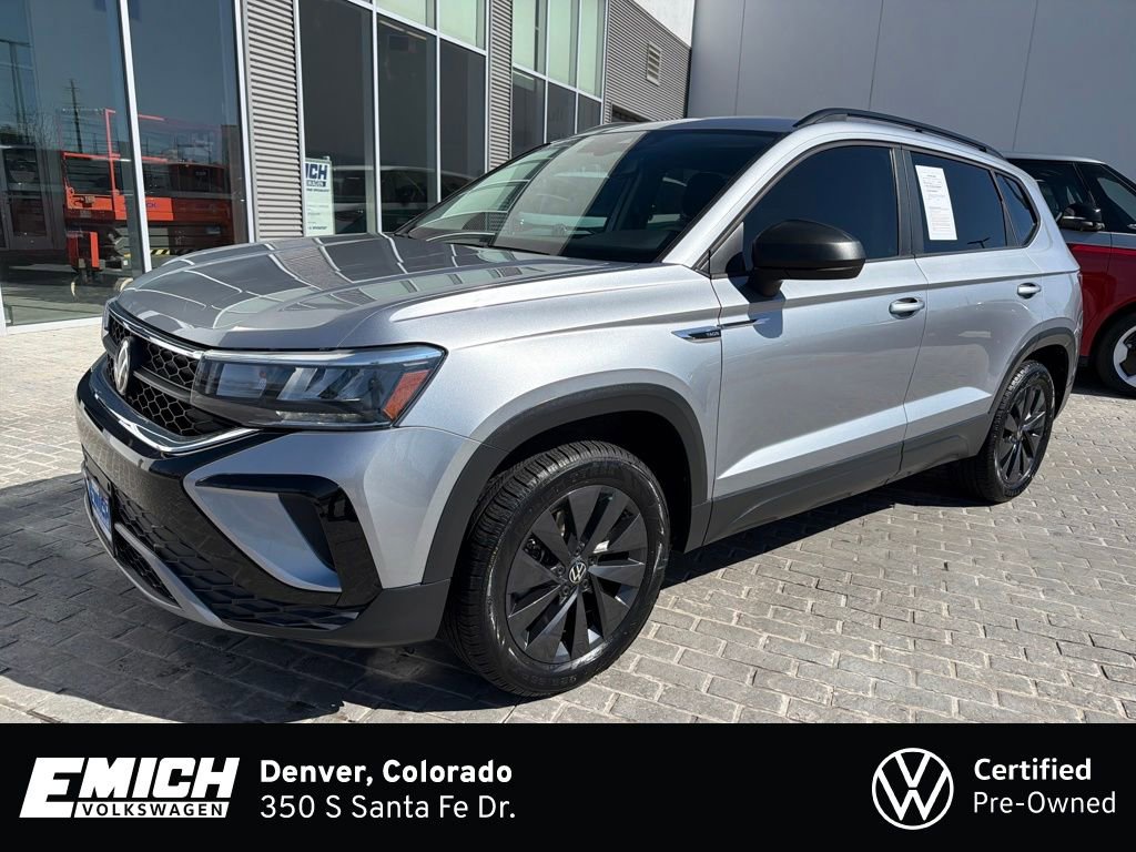 Certified 2022 Volkswagen Taos S w/ IQ Drive S Package