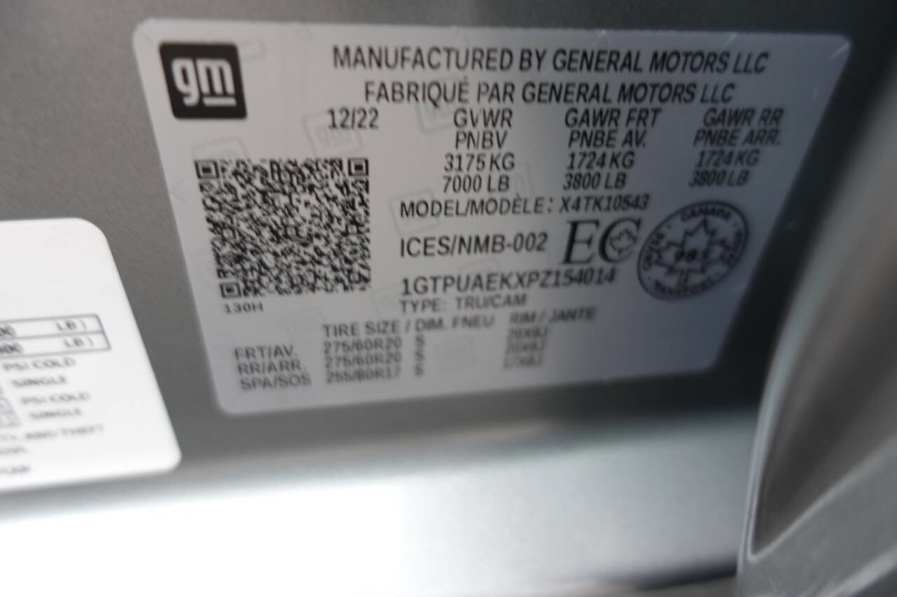 Used 2023 GMC Sierra 1500 Pro w/ Graphite Edition image 19