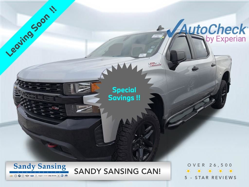 Used 2021 Chevrolet Silverado 1500 Custom Trail Boss AWD/4WD image 1