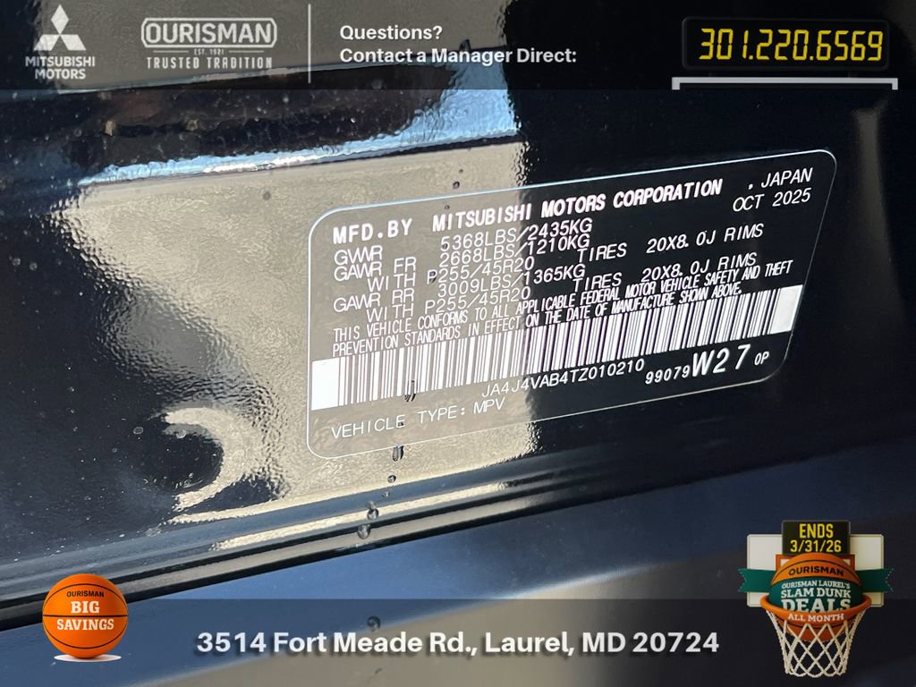 New 2026 Mitsubishi Outlander LE image 32
