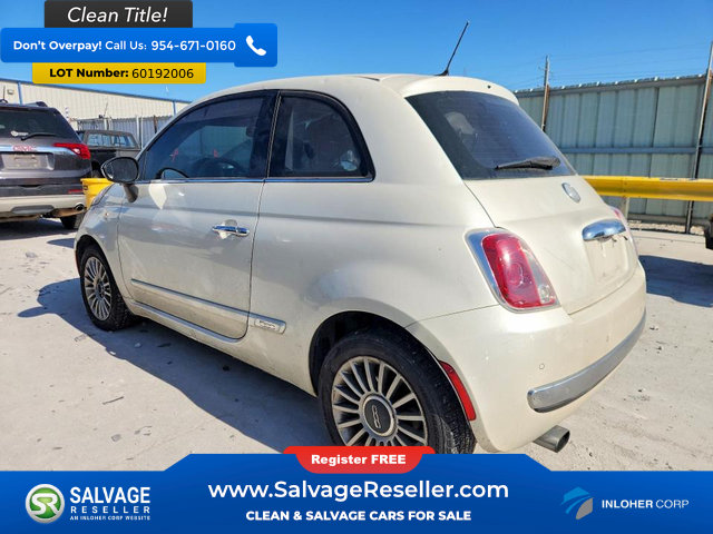 Used 2012 FIAT 500 Lounge w/ Luxury Leather Pkg FWD image 3