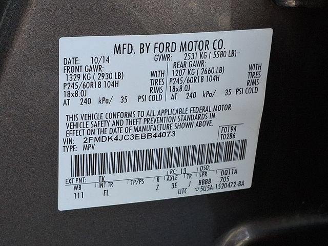 Used 2014 Ford Edge SEL AWD/4WD image 24