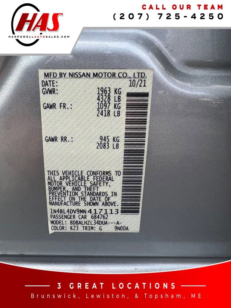 Used 2021 Nissan Altima 2.5 SV image 16