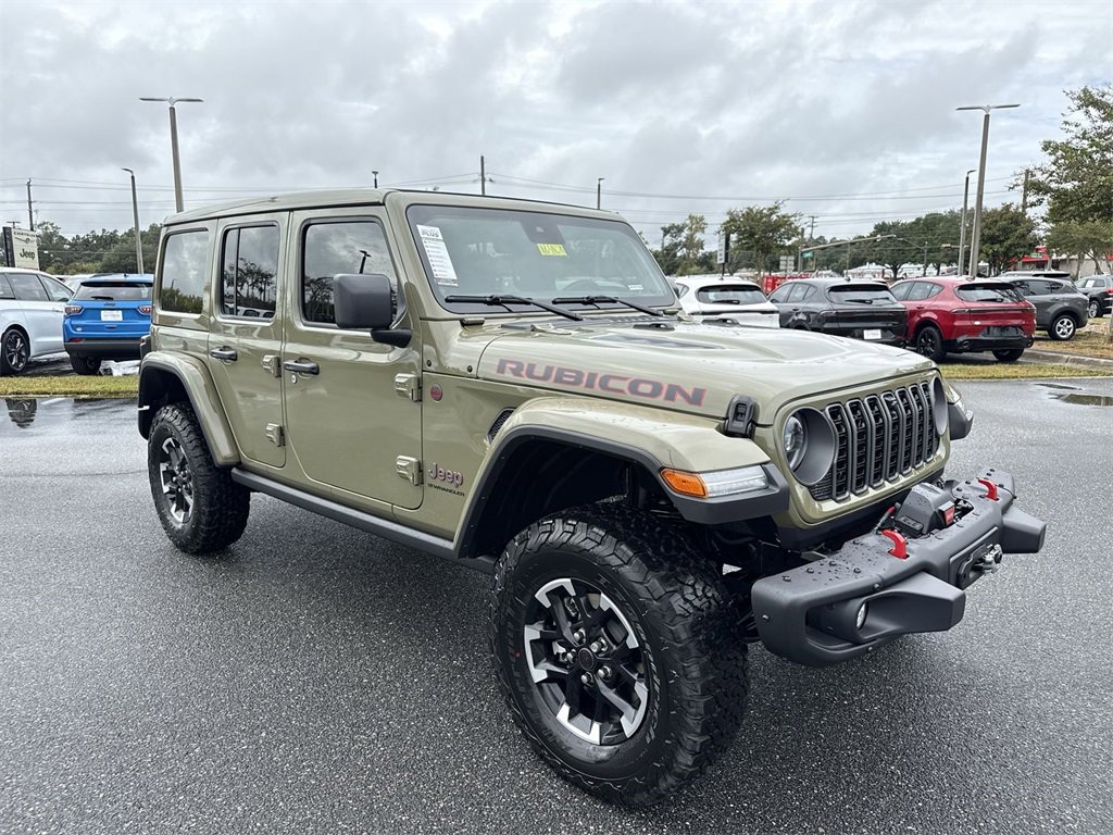New 2025 Jeep Wrangler Unlimited Rubicon w/ Steel Bumper Group video 1