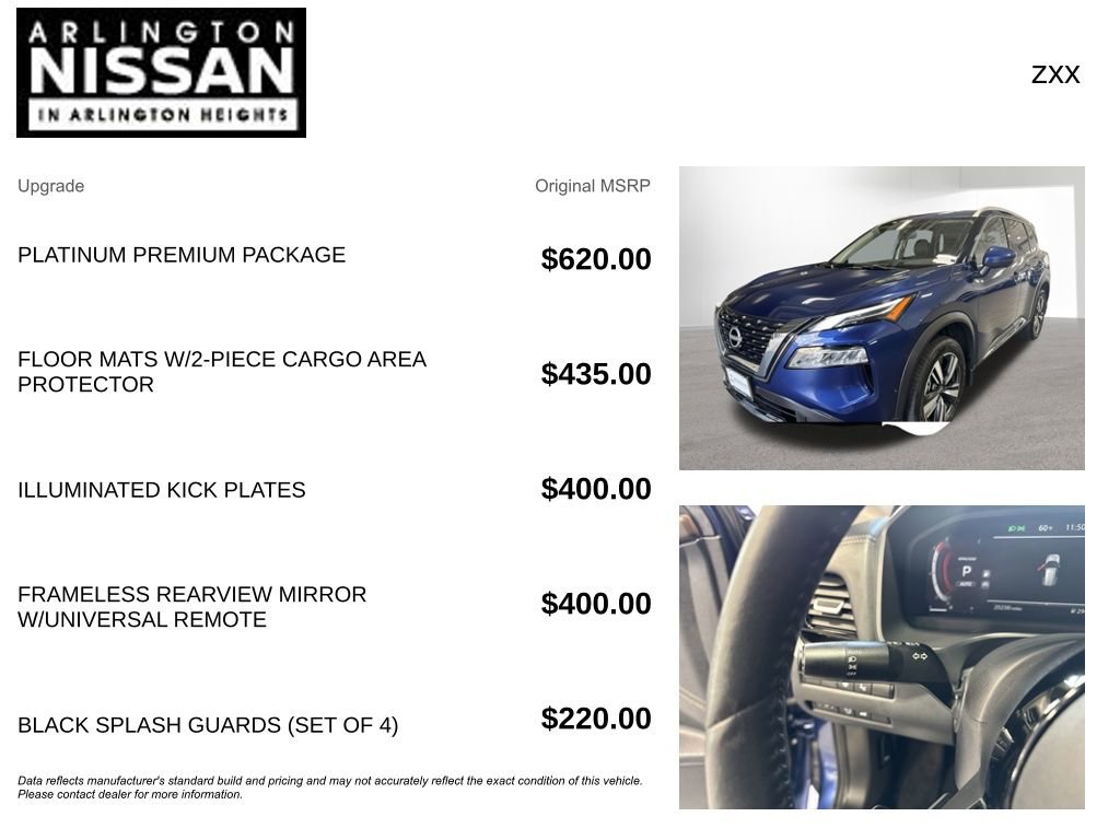 Certified 2023 Nissan Rogue Platinum w/ Platinum Premium Package AWD/4WD image 4