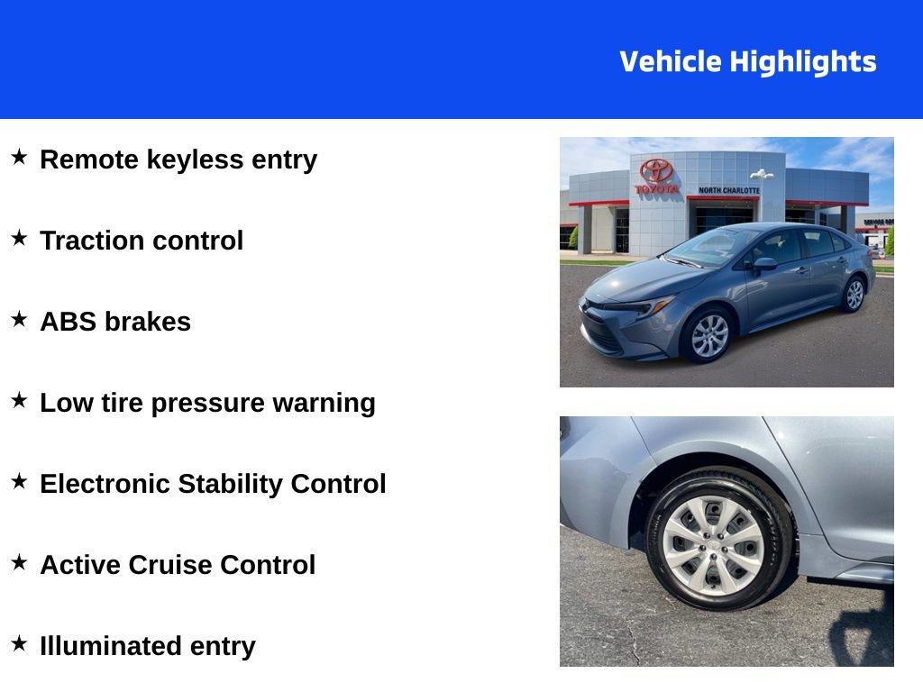 Used 2025 Toyota Corolla LE FWD image 4