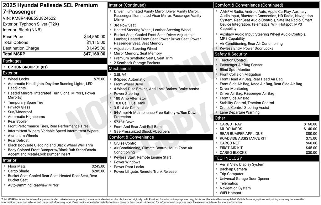 Used 2025 Hyundai Palisade SEL FWD image 11