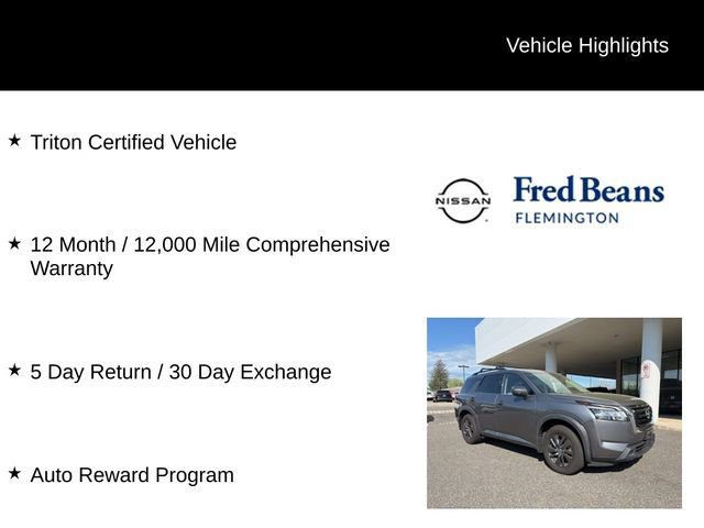Certified 2022 Nissan Pathfinder SV AWD/4WD image 5
