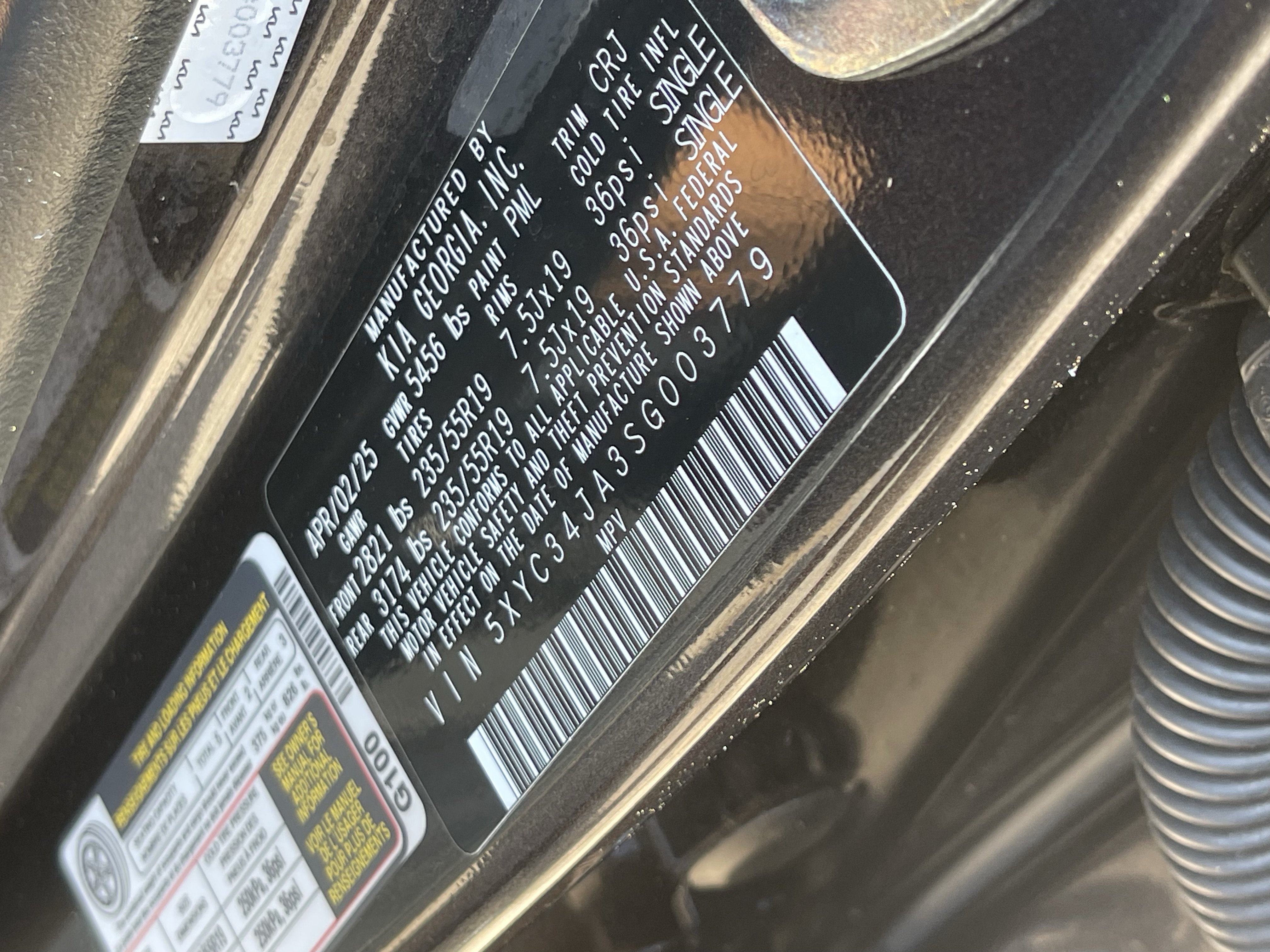 Certified 2025 Kia EV6 Wind RWD image 30