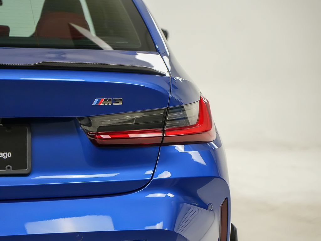Used 2022 BMW M3 w/ M Carbon Exterior Package RWD image 12