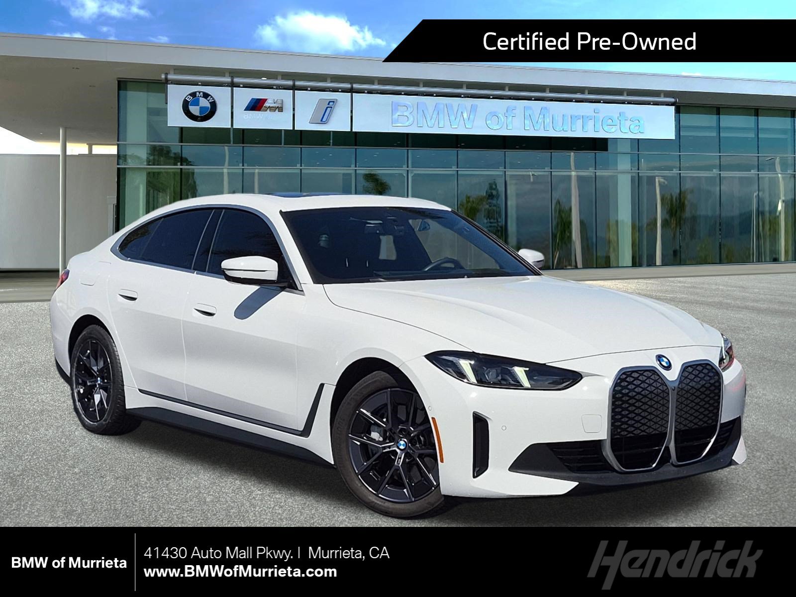 Certified 2025 BMW i4 xDrive40i w/ Premium Package AWD/4WD image 1
