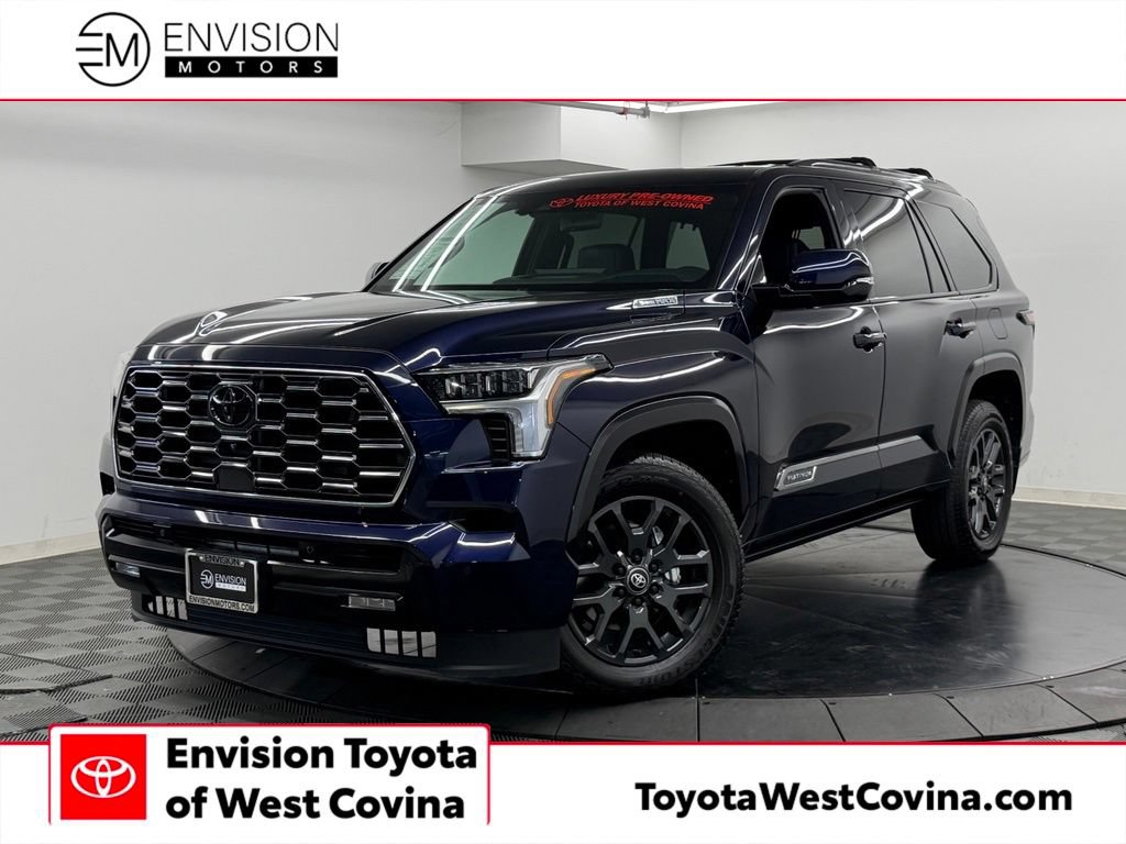 Certified 2026 Toyota Sequoia Platinum AWD/4WD image 1