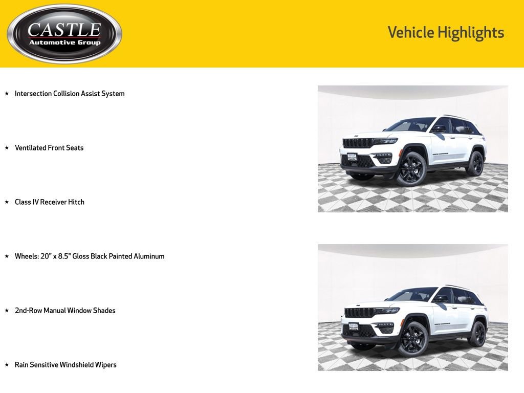 New 2025 Jeep Grand Cherokee Limited w/ Luxury Tech Group II image 10