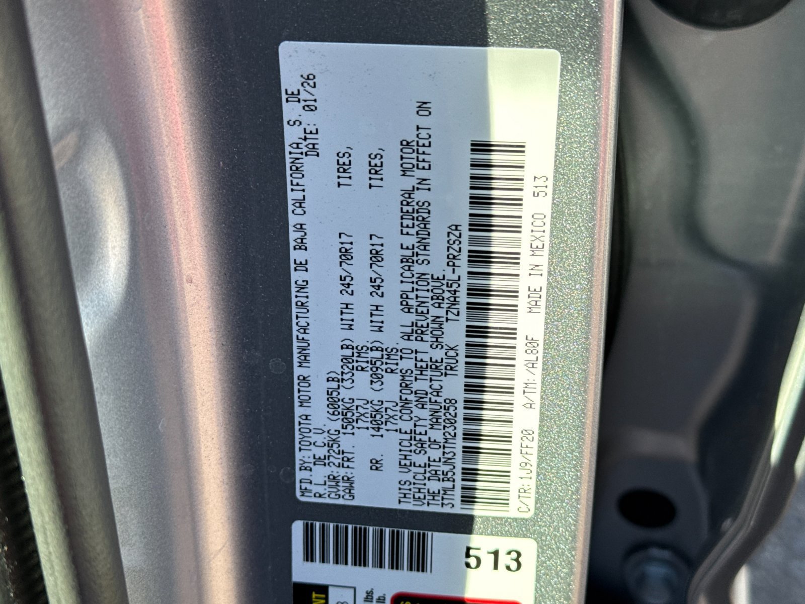 Used 2026 Toyota Tacoma SR5 AWD/4WD image 18