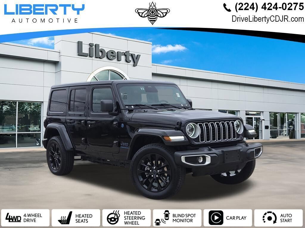 Used 2025 Jeep Wrangler Sahara 4xe w/ Safety Group image 1