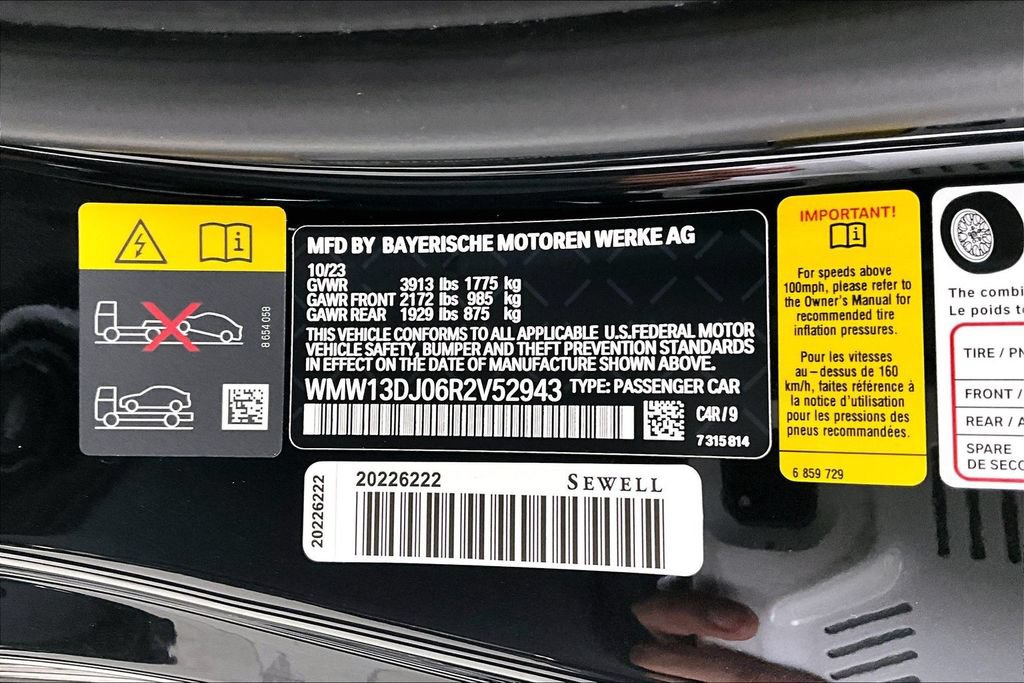 Used 2024 MINI Cooper SE w/ Signature Upholstery Package FWD image 42