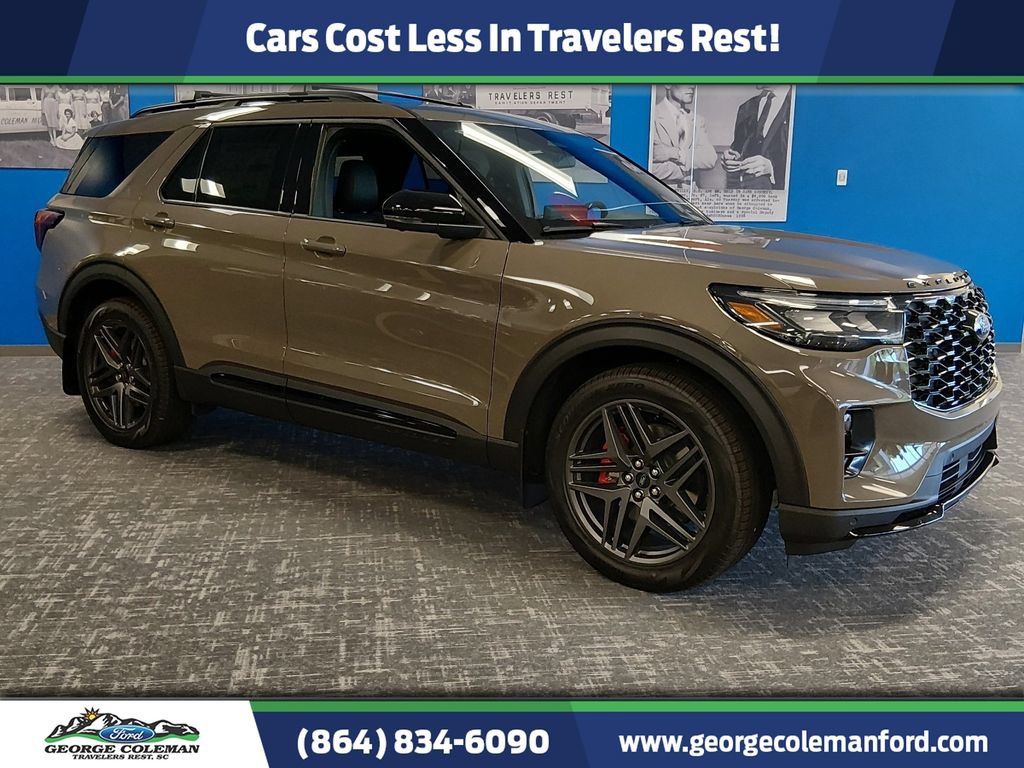 New 2026 Ford Explorer ST w/ Sun And Sound Package