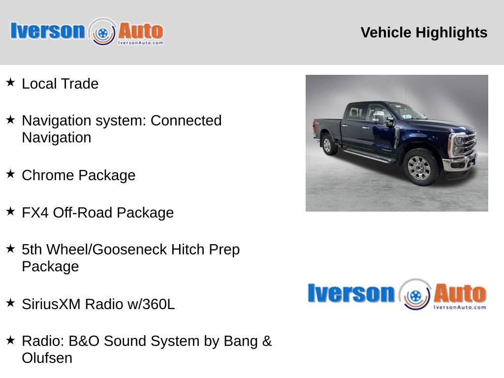 Used 2023 Ford F350 Lariat w/ Chrome Package AWD/4WD image 2