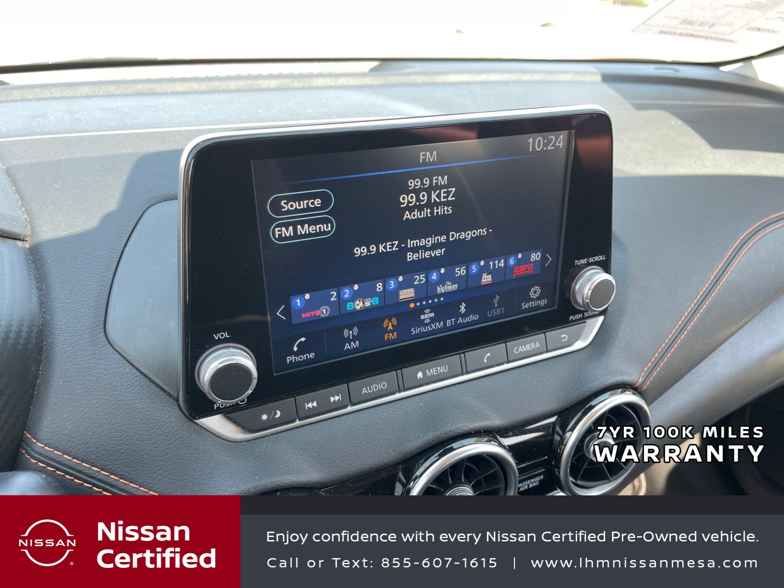 Certified 2022 Nissan Sentra SR FWD image 12